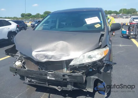 2012 Toyota Sienna Base V6 7 Passenger from USA, damaged, VIN 5TDZK3DC7CS211561